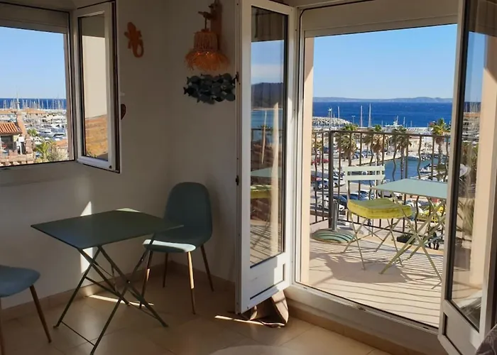 Lägenhet Balcon Des Iles D'or - T2 Seafront Historic Center Le Lavandou